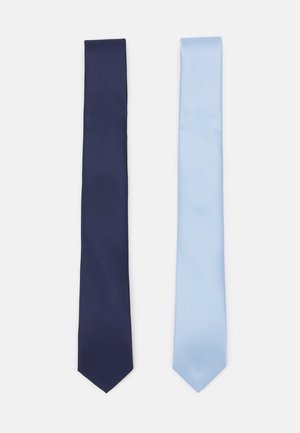 WE FASHION MET DESSIN - Krawatte - Blue