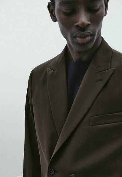 Massimo Dutti STUDIO - TECHNICAL - Anzugsakko - Khaki
