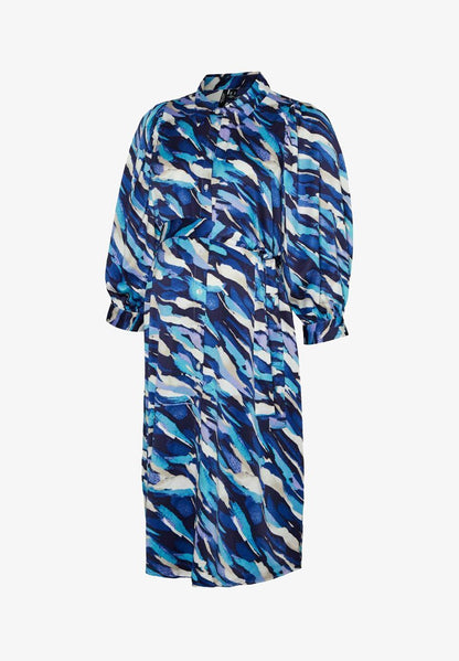 Vero Moda UMSTANDS VMMKLEO - Blusenkleid - Sodalite Blue