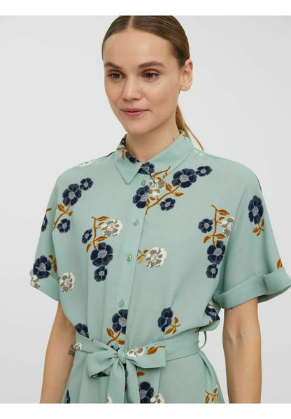 Vero Moda Blusenkleid - Green Milieu