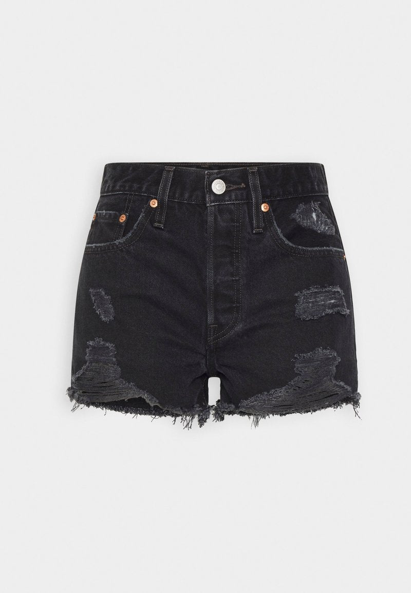  501® ORIGINAL SHORT - Jeans Shorts - Black Denim
