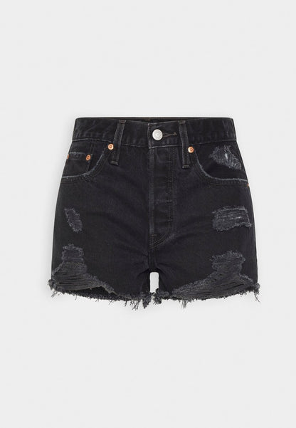  501® ORIGINAL SHORT - Jeans Shorts - Black Denim
