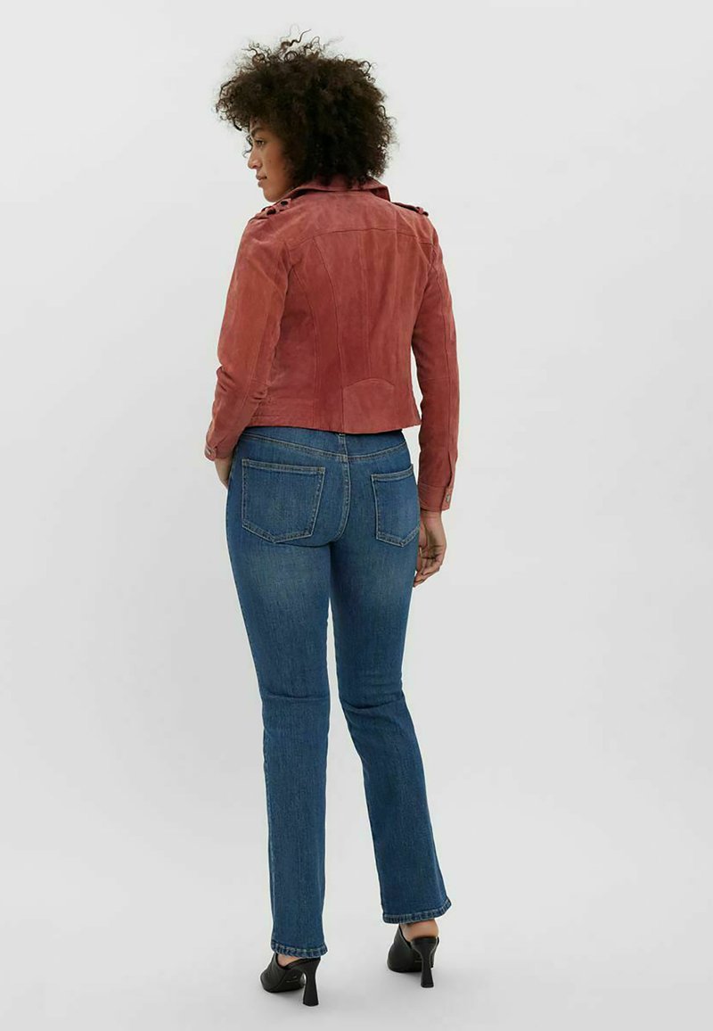 Vero Moda Lederjacke - Marsala