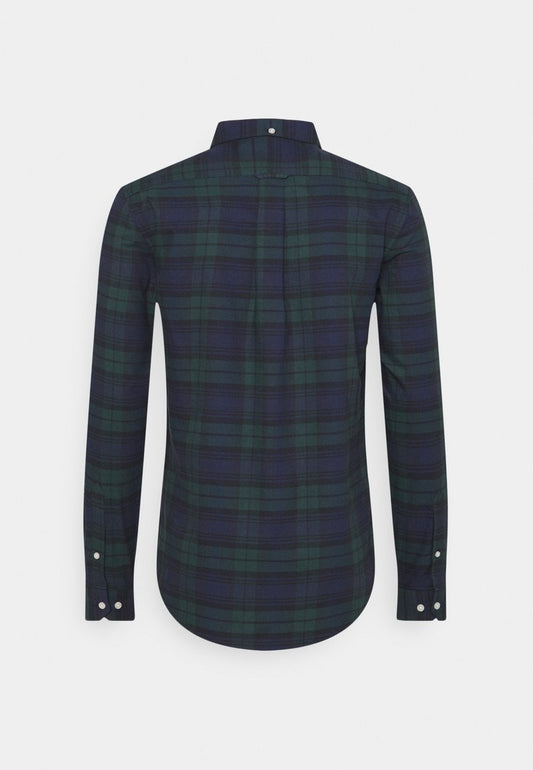 Farah BREWER CHECK LS BD - Hemd - Woodland Pine