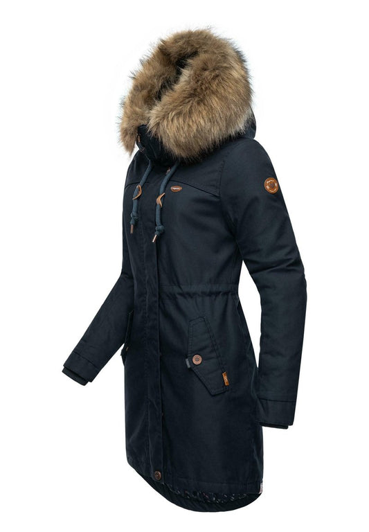 Ragwear TAWNY - Wintermantel - Navy