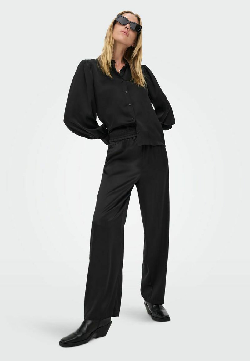 ONLY LANGARM - Hemdbluse - Black