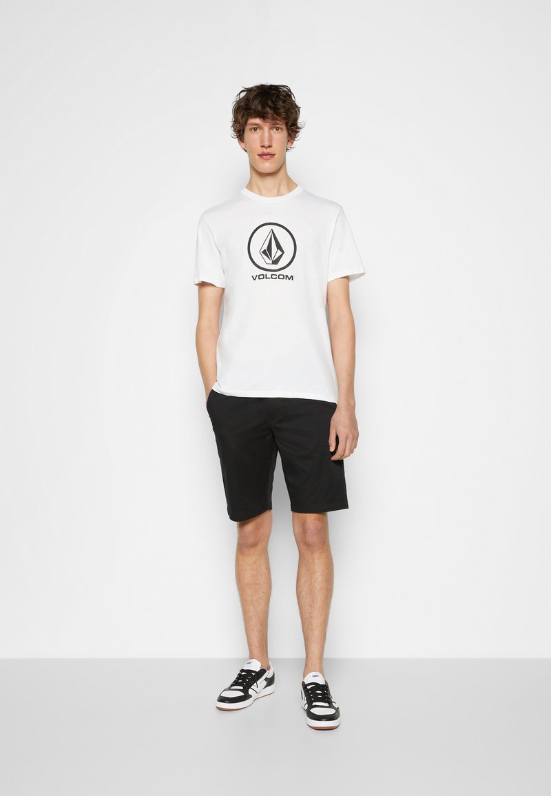 Volcom CRISP STONE - T-Shirt Print - White