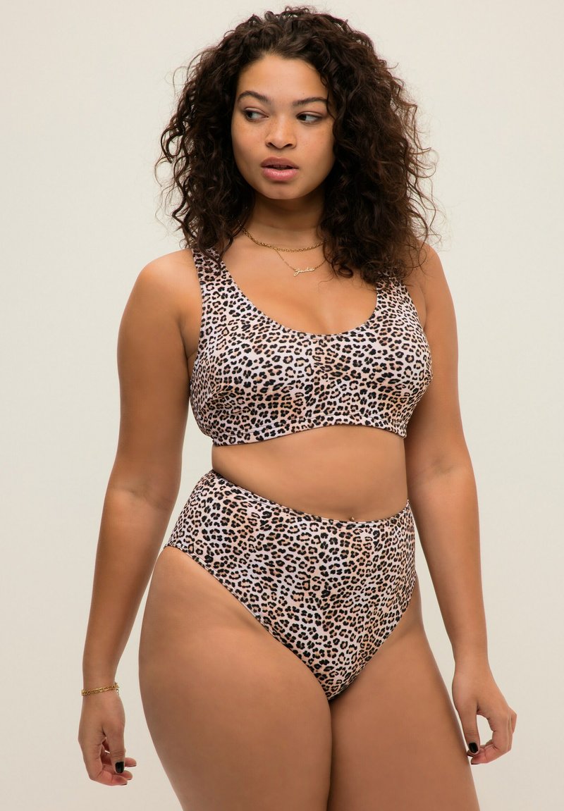  HIGH WAIST LEO - Bikini-Hose - Poil De Chameau