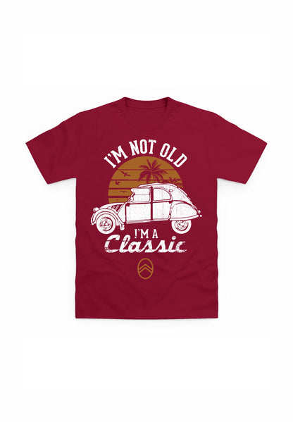 Henry Tiger CITROEN 2CV WHITE I'M NOT OLD CLASSIC SUNSET - Print T-shirt - Navy Blue