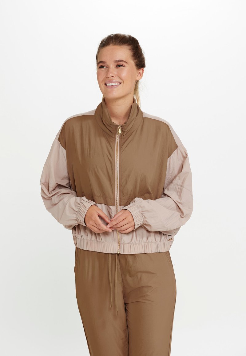 ATHLECIA Trainingsjacke - Sepia Tint