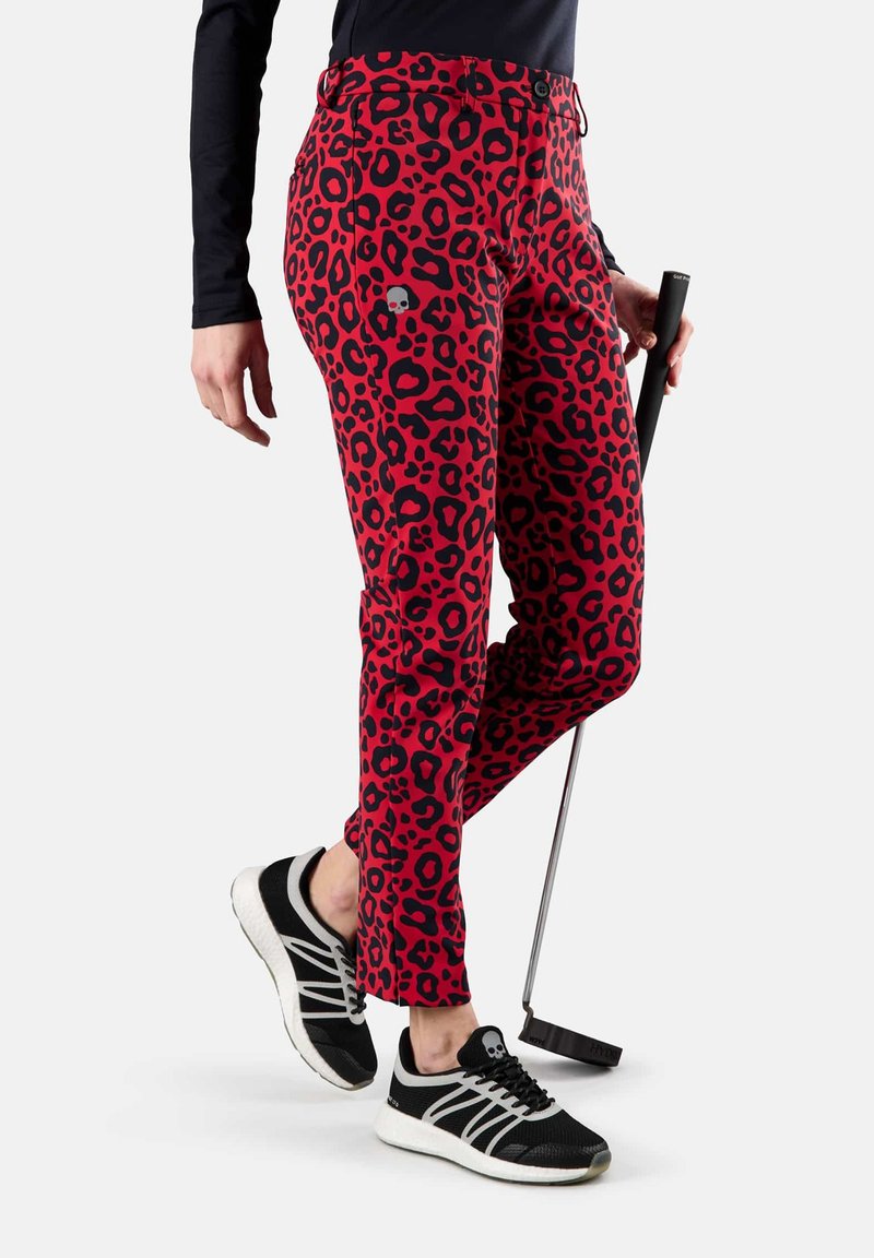 Hydrogen WINTER GOLF TECH - Stoffhose - Mottled Red