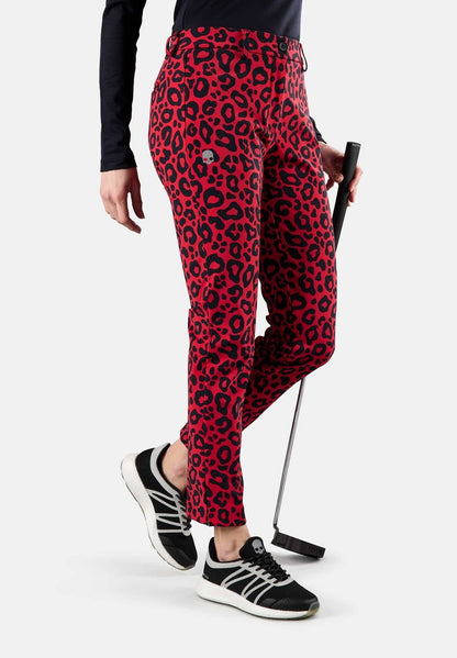 Hydrogen WINTER GOLF TECH - Stoffhose - Mottled Red