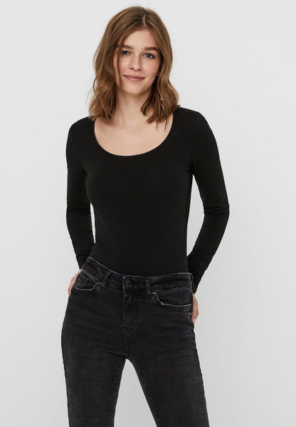 Vero Moda 2 PACK - Langarmshirt - Dark Grey Melange