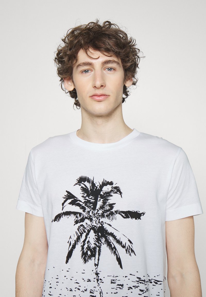 Joop Jeans AGNUS - T-Shirt Print - White