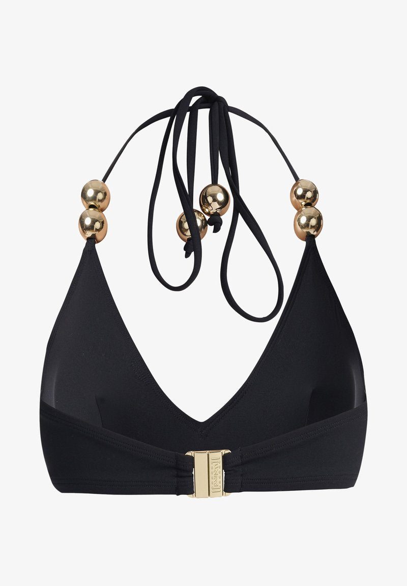 Wolford ESSENTIALS GOLDBUBBLES - Bikini-Top - Black