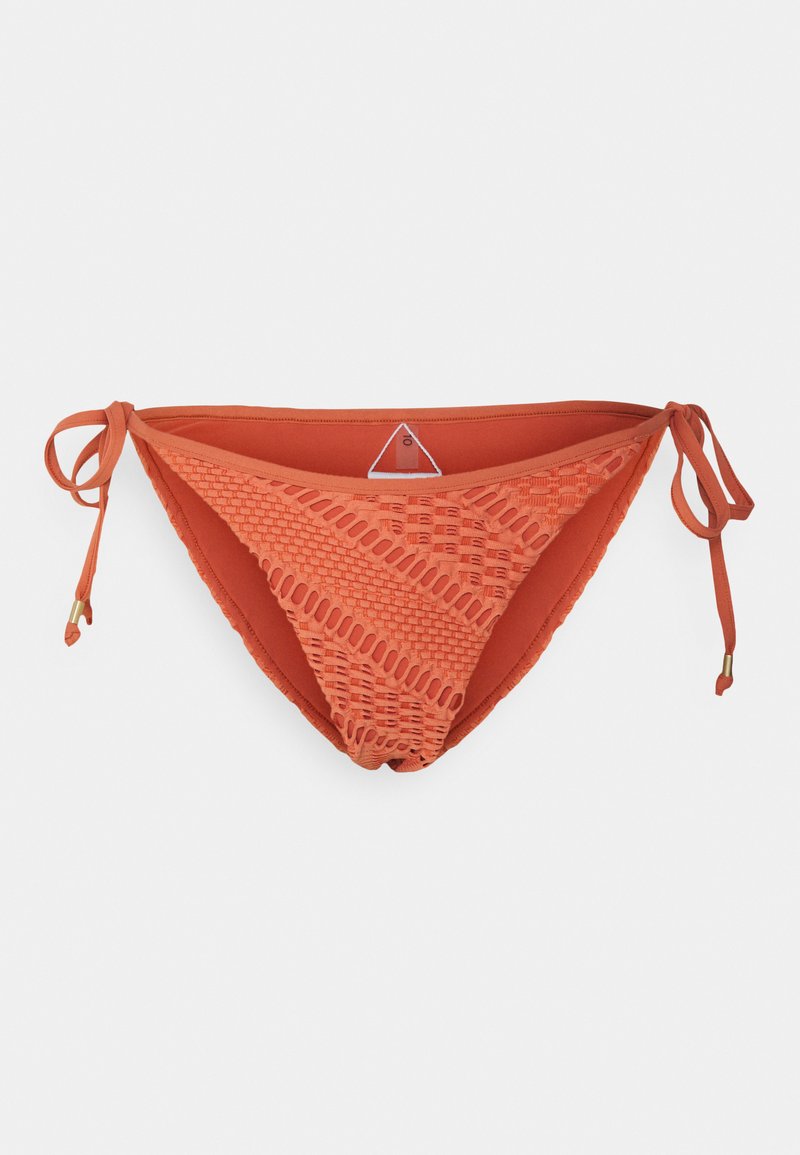 Seafolly MARRAKESH TIE SIDE RIO PANT - Bikini-Hose - Cinnamon