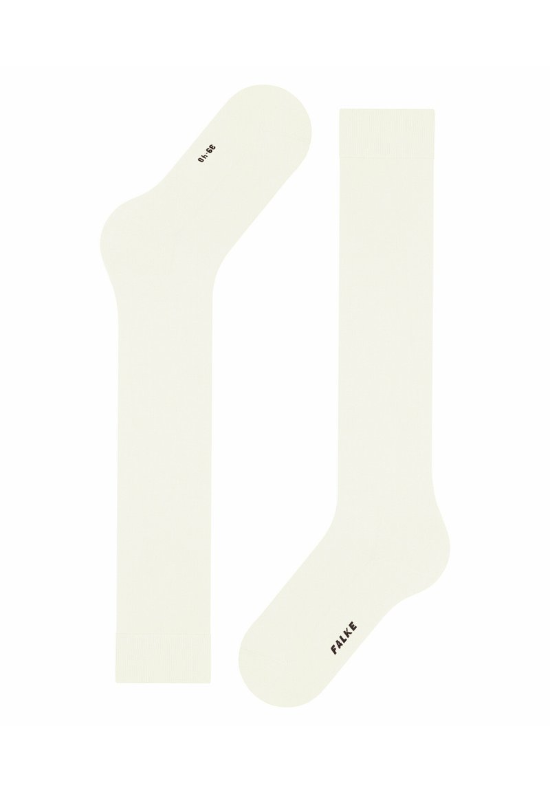 Falke CLIMAWOOL BUSINESS & CASUAL - Kniestrümpfe - Off White
