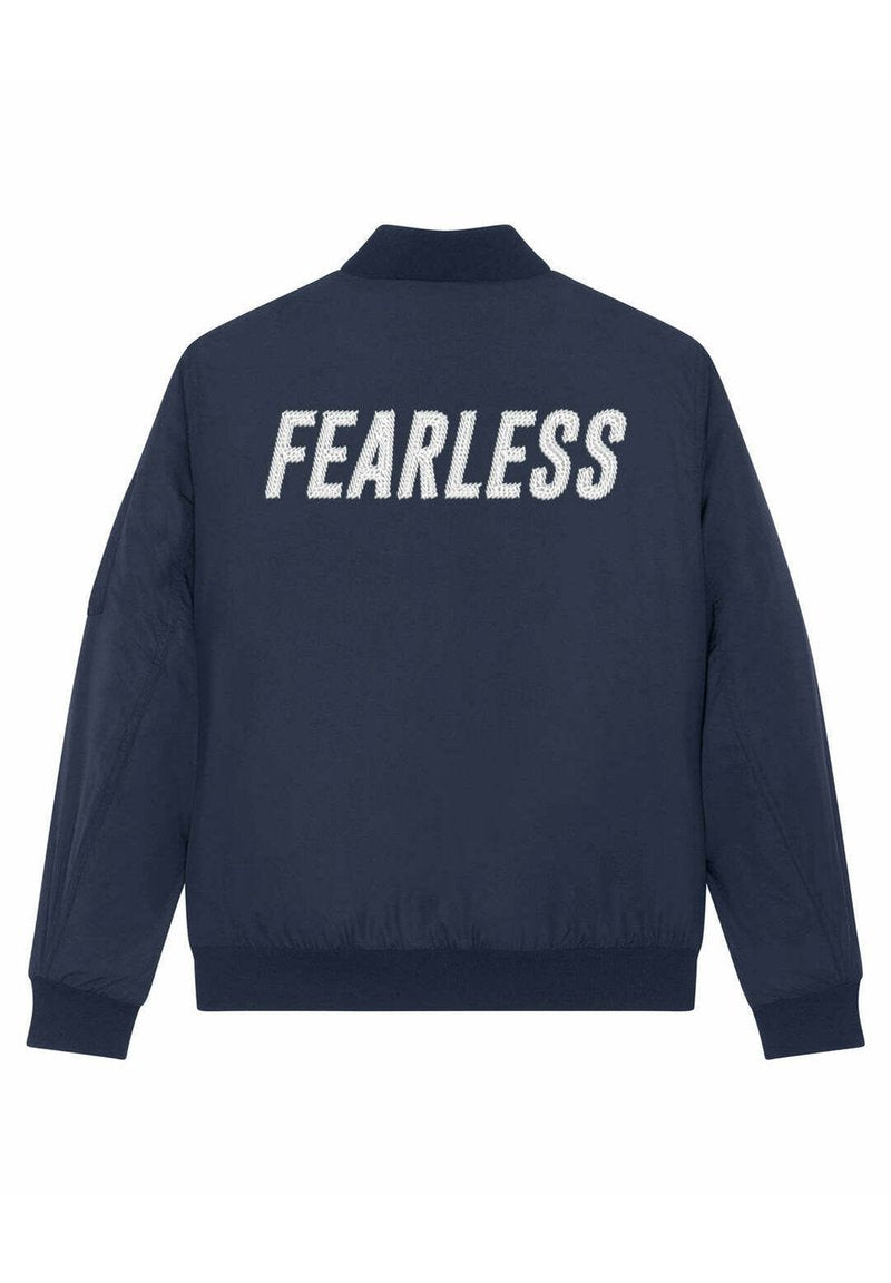  FEARLESS BACK EMBROIDERY UNISEX - Bomberjacke - Dark Blue