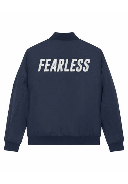  FEARLESS BACK EMBROIDERY UNISEX - Bomberjacke - Dark Blue