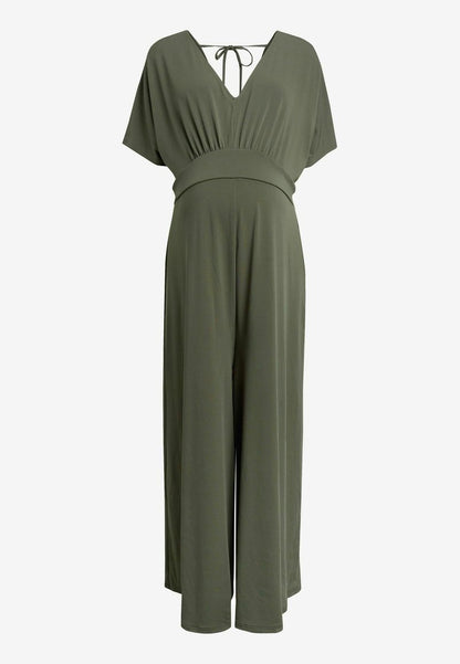 Next MATERNITY SLINKY - Jumpsuit - Khaki Green