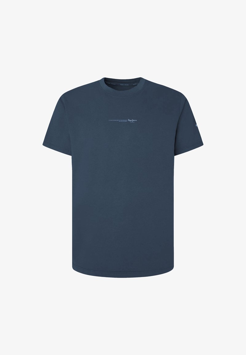 Pepe Jeans DAVID RUNDHALS KURZ - T-Shirt Print - Grau