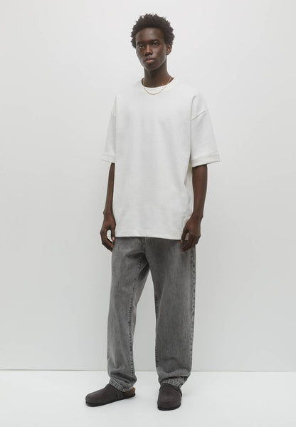 PULL & BEAR PLUSH - T-Shirt Basic - White