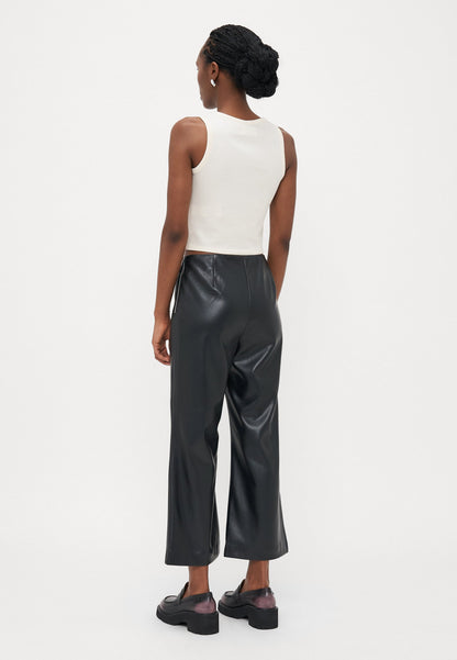 ONLY Petite ONLSMOOTH KICK FLARE - Trousers - Black
