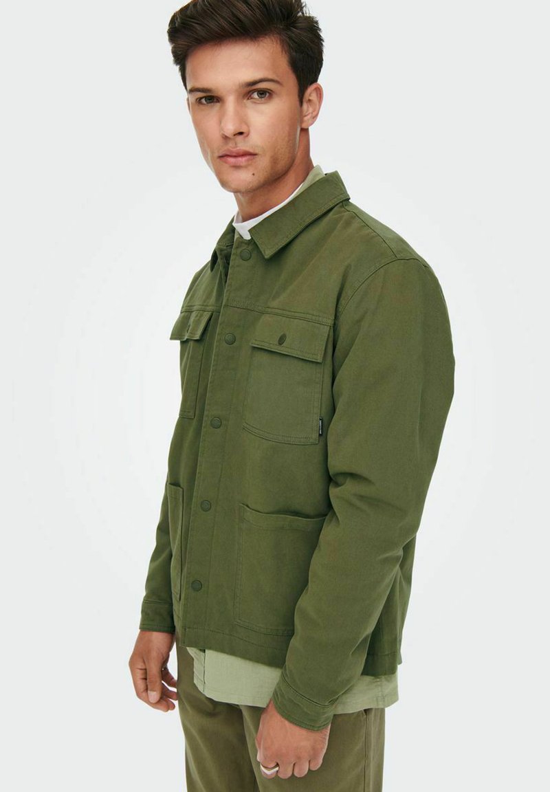 Only & Sons ONSMARVIN JACKET - Leichte Jacke - Olive Night
