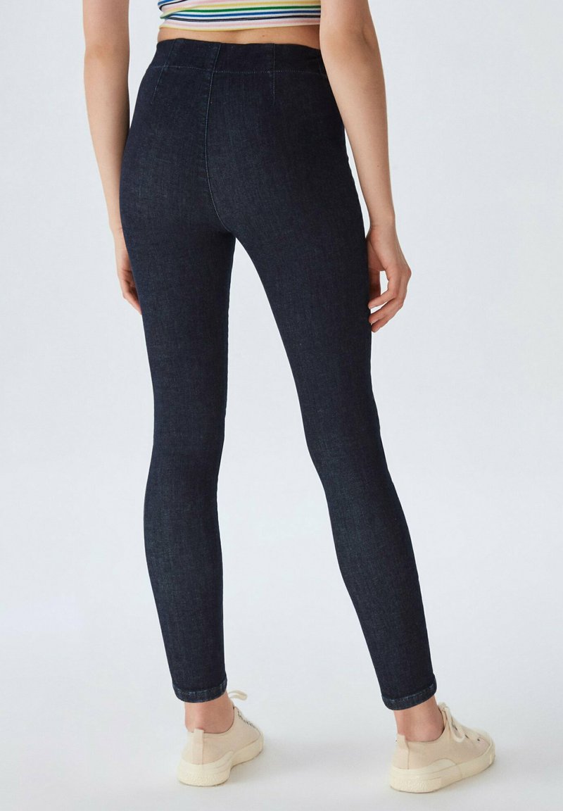 LTB GINNY RINSED WASH - Jeggings - Dark Blue