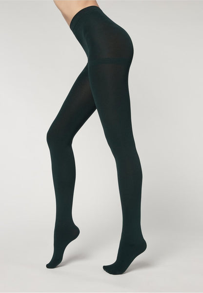 Calzedonia THERMO - Strumpfhose - Verde Bosco