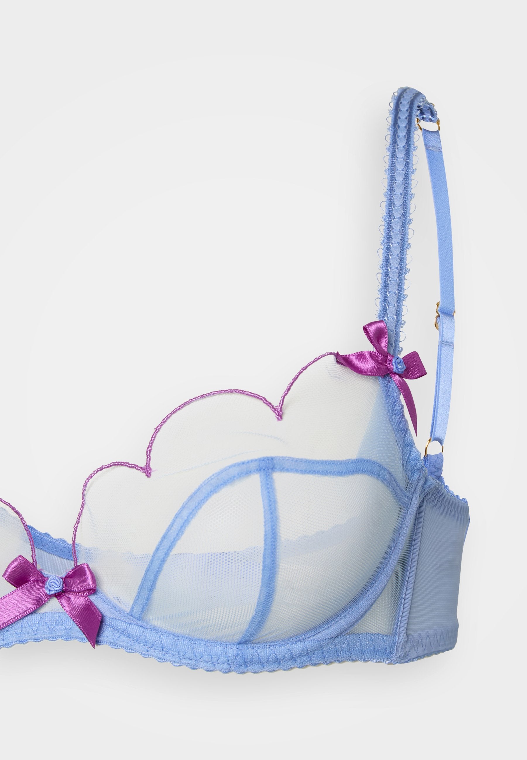 AGENT PROVOCATEUR LORNA BRA - Underwired Bra - Blue/amythest