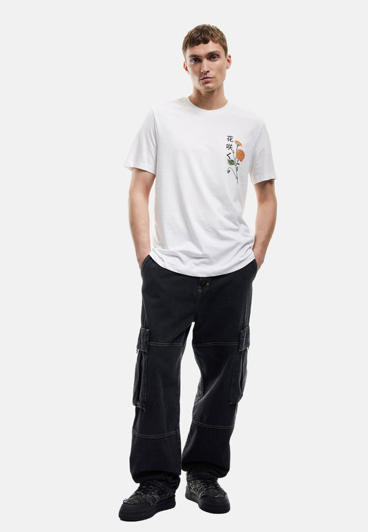 Koton PRINTED - Print T-shirt - Beige