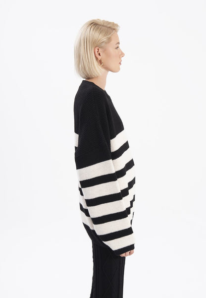  STELLA - Strickpullover - Black