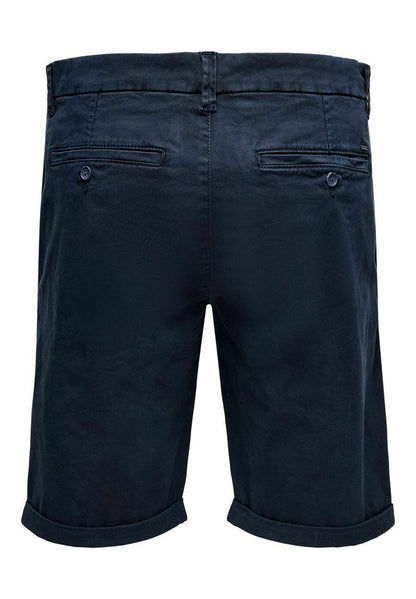 Only & Sons ONSPETER OVERDYED - Shorts - Dark Navy