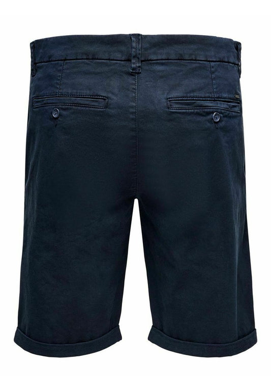 Only & Sons ONSPETER OVERDYED - Shorts - Dark Navy