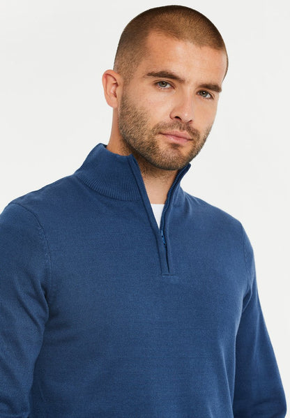  THREADBARE - Strickpullover - Denim Blue