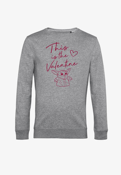 Henry Tiger STAR WARS: THE MANDALORIAN THIS VALENTINE - Sweatshirt - Heather Grey