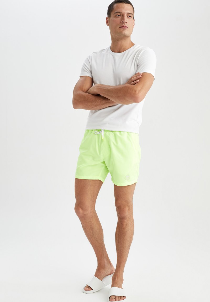 DeFacto LUKE - Badeshorts - Yellow