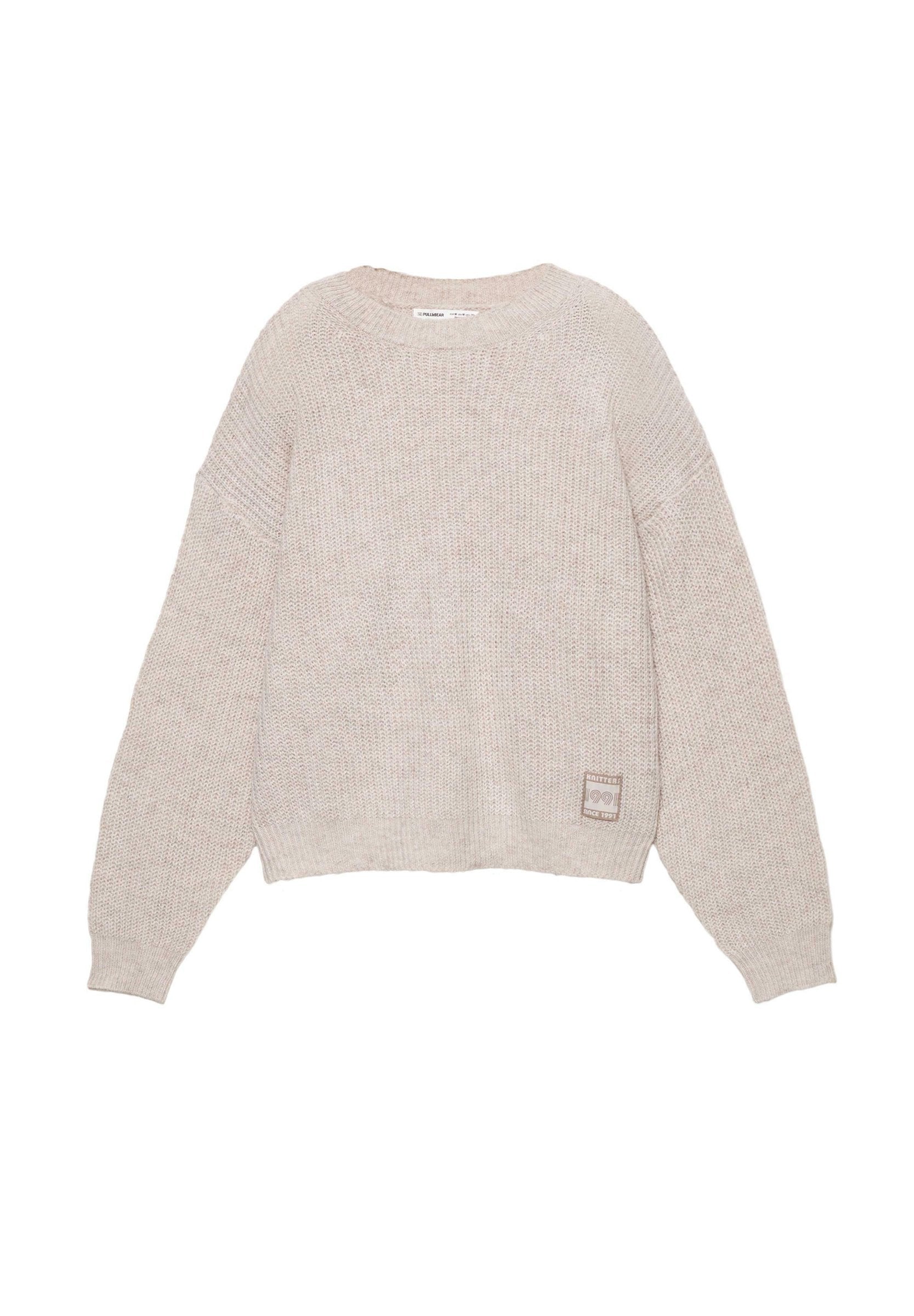 PULL & BEAR PURL - Jumper - Sand