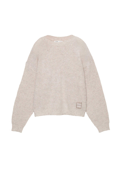 PULL & BEAR PURL - Jumper - Sand