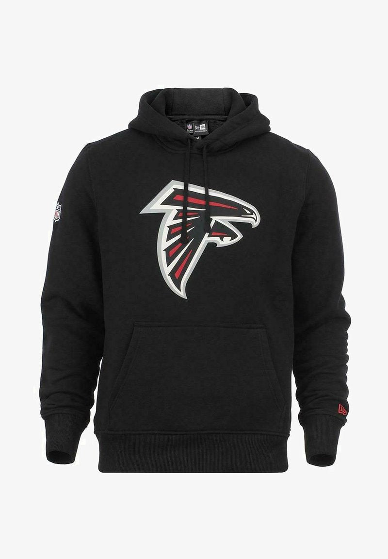 NEW ERA ATLANTA FALCONS TEAM LOGO PO - Kapuzenpullover - Schwarz
