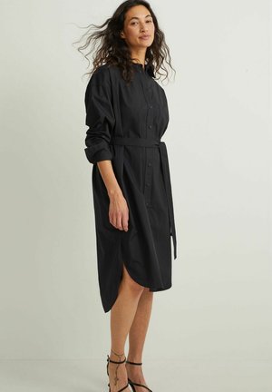  Blusenkleid - Black
