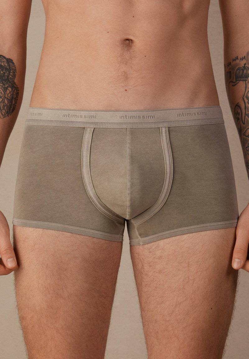 Intimissimi STÜCKGEFÄRBTE AUS ELASTISCHER - Boxershorts - Natürlich Sand Colored Beige