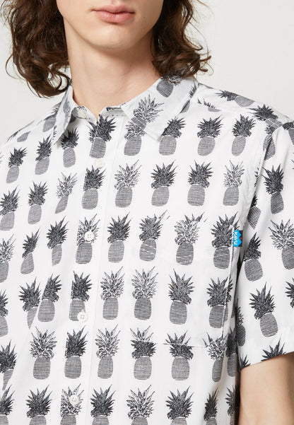 KAVU TOPSPOT - Hemd - White