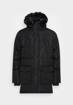 Jack & Jones JCOCROFT LONG PUFFER - Wintermantel - Black