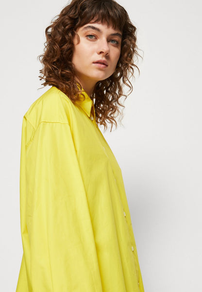 Gant WIDE CUFF SHIRT - Hemdbluse - Electric Yellow