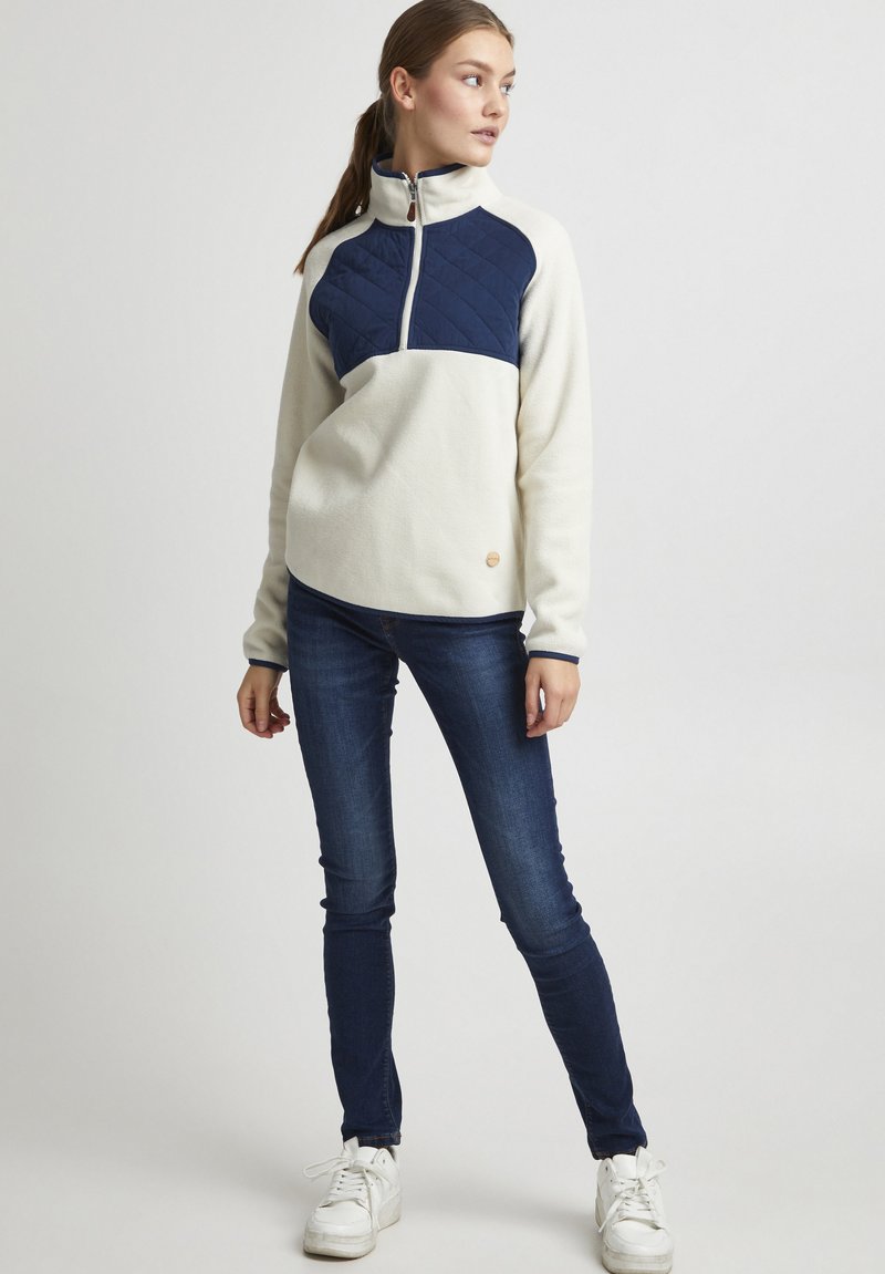 OXMO OXMALITA - Fleecepullover - Oatmeal