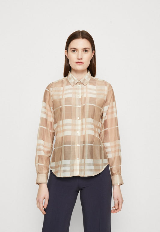 Gant Hemdbluse - Concrete Beige