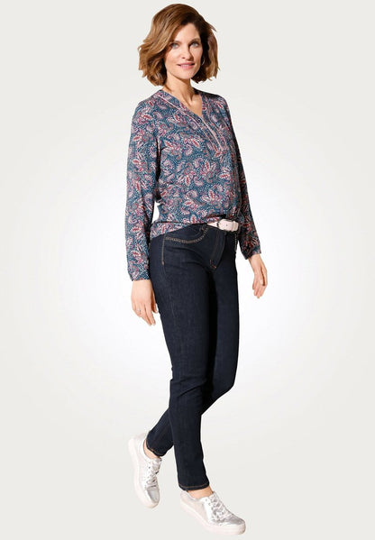  SCHLUPF - Bluse - Blau