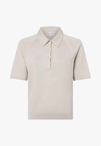 Marie Lund Poloshirt - Kitt